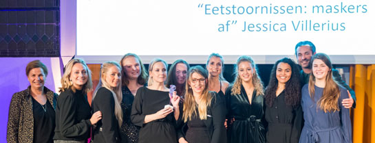 Serie Eetstoornissen: Maskers af wint MIND Antonie Kamerling Award 2019