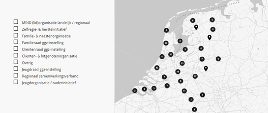Presentatie MIND-atlas: cliënten- en familieorganisaties op de kaart
